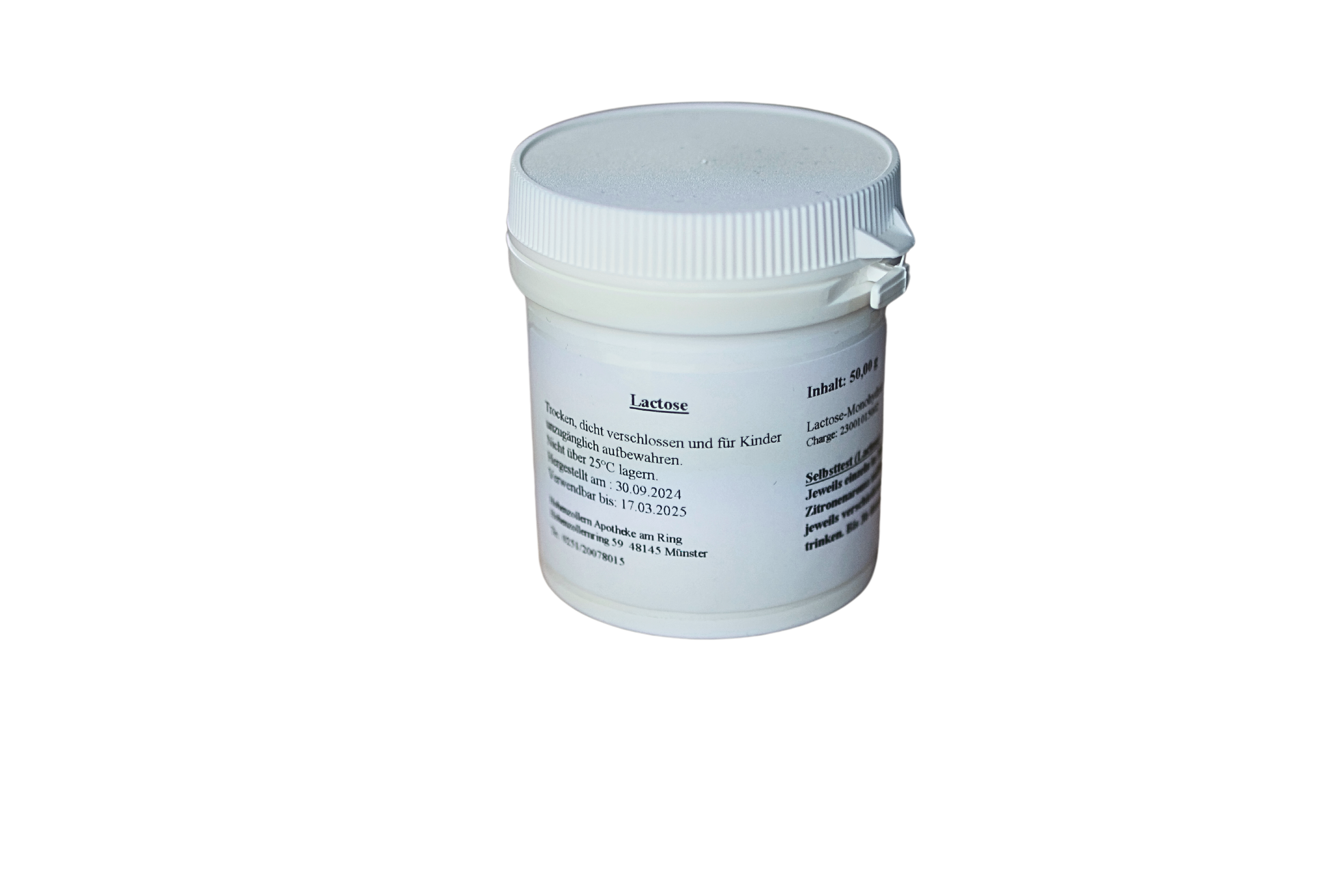 Lactose Intoleranztest